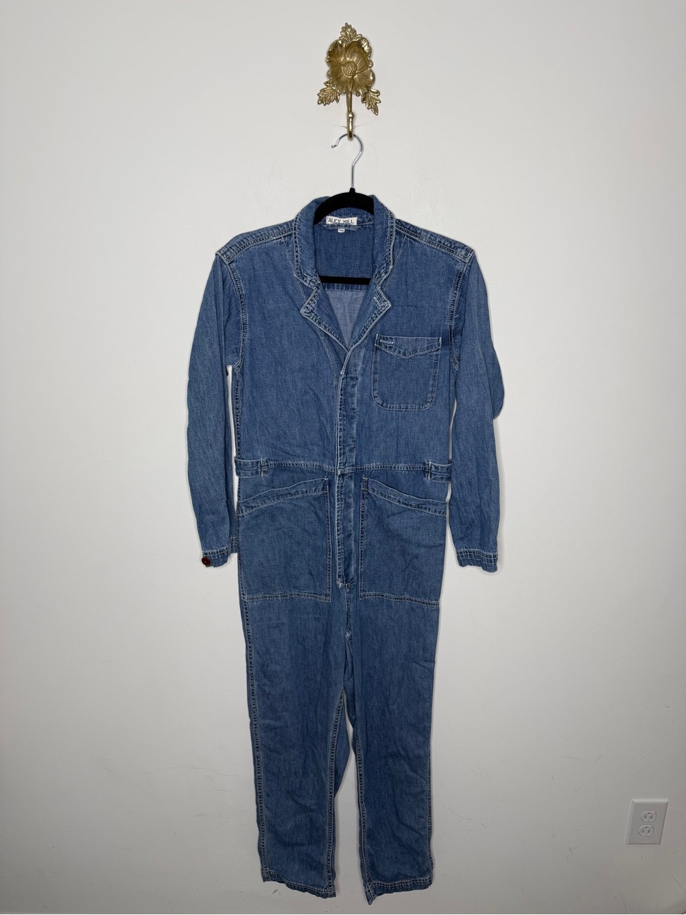 Alex Mill Standard Denim Jumpsuit S